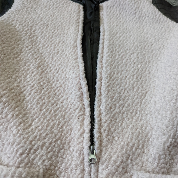 Tinley Road faux leather/wool coat sz: S - Picture 5 of 5